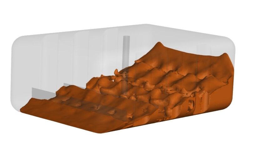 Modeling of Sloshing in a Fuel Tank using VOF in Ansys Fluent Software