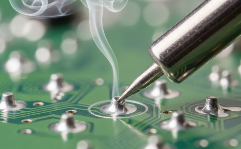 Solder Melting Due to Joule Heating