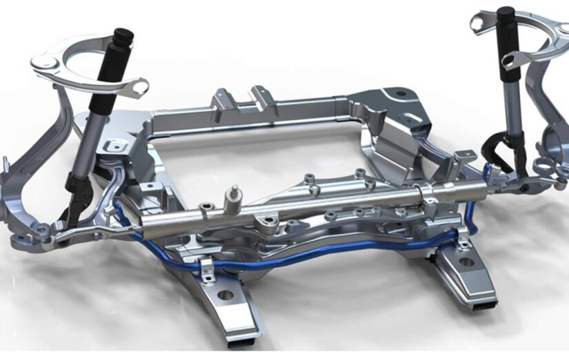 End-to-End Vehicle Subframe Weld Fatigue Simulation using Ansys
