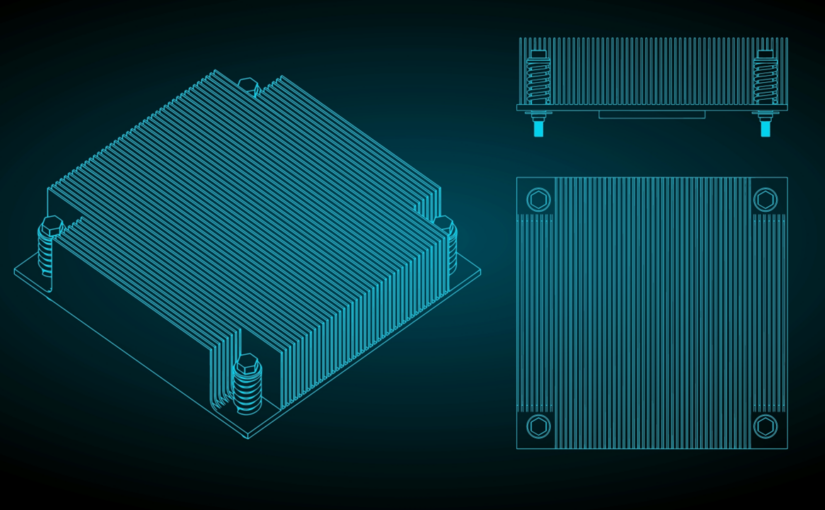 Real Time Simulations of Liquid Cooled Heat Sinks for Electronic Applications (ABP)