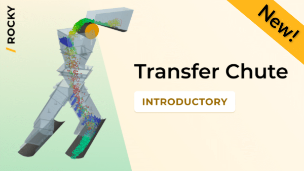 Ansys Rocky Tutorial - Transfer Chute