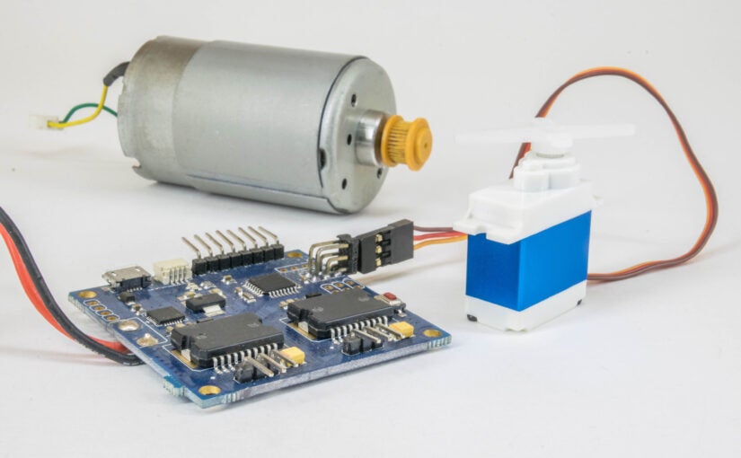 Servo Motor Controller using Ansys SCADE Software