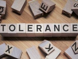 Tolerance,Word,In,Wooden,Cube