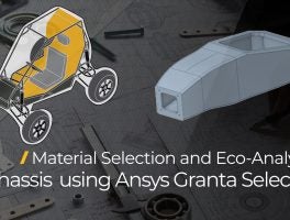 Material Selection and Eco-Analysis for Chassis Using Ansys Granta Selector