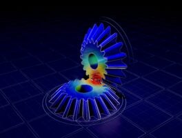 Static,Structural,Simulation,Of,3d,Rendering,Gears,Subjected,To,Spin